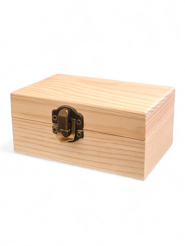 Wooden Craft Box ±11×7×5 cm