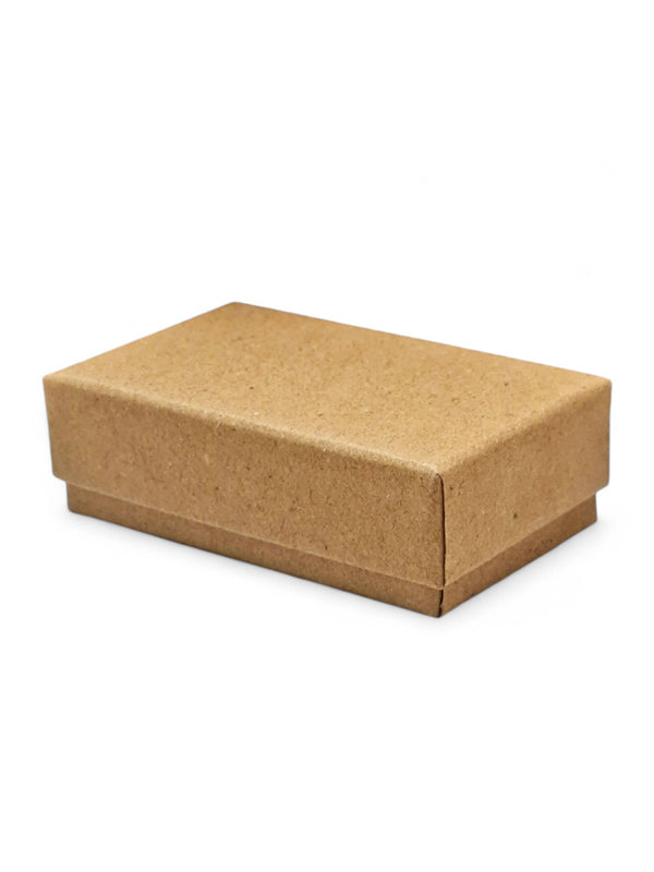 Jewellery Box - Natural ±2.5×8×5 cm, Pendant On Chain, Rings×2, Pierced Earrings