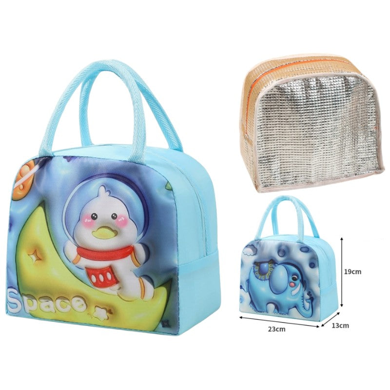 LUNCH BAG - SPACE - 23*13*19 Cm - LIGHT BLUE