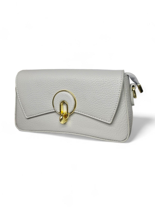 Ladies Bag - Grey, Straps Included, ±13×24 cm