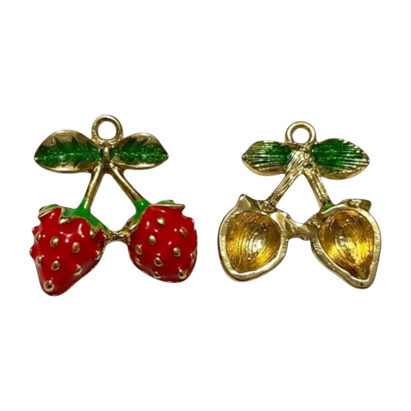METAL CHARM - Strawberry