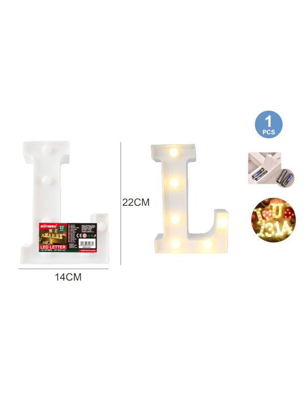 Motarro LED Letter Light - 22 cm