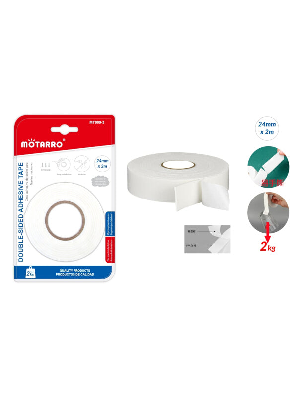 Motarro Double SIDE Adhesive TAPE 24x2 Mm