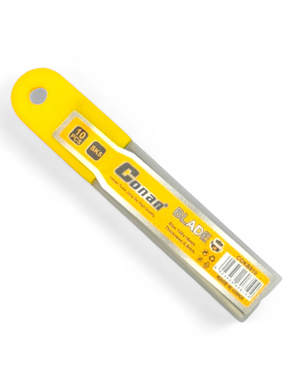 Conan Blades - 10 Blades, 100×18 mm, Thickness 0.6 mm