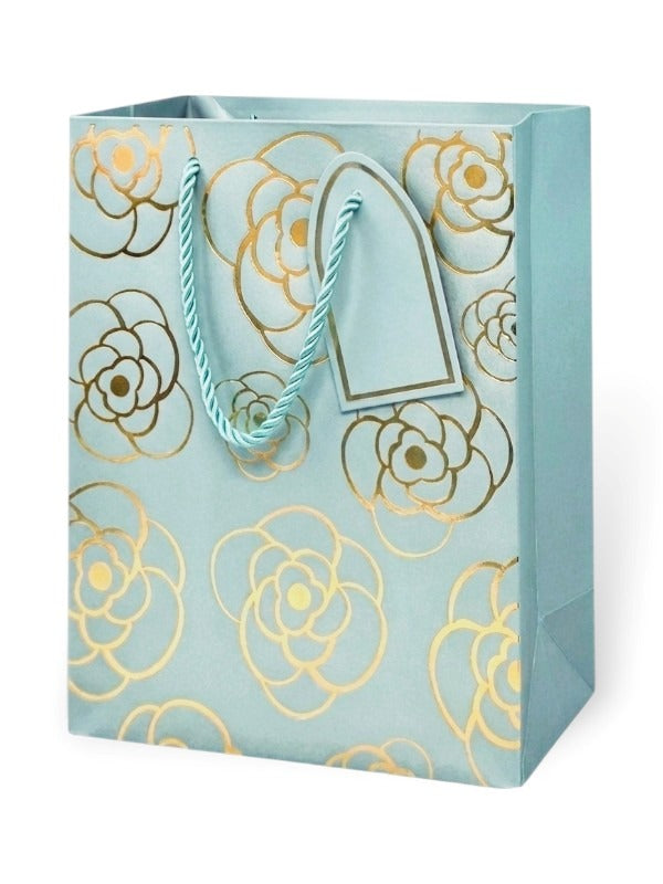 GIFT BAG - LIGHT BLUE - ±32×26×12 Cm
