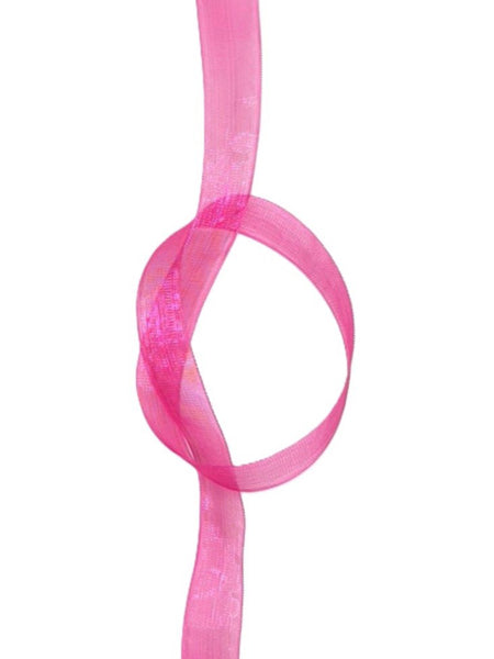 Organza Ribbon - 25 mm Cerise