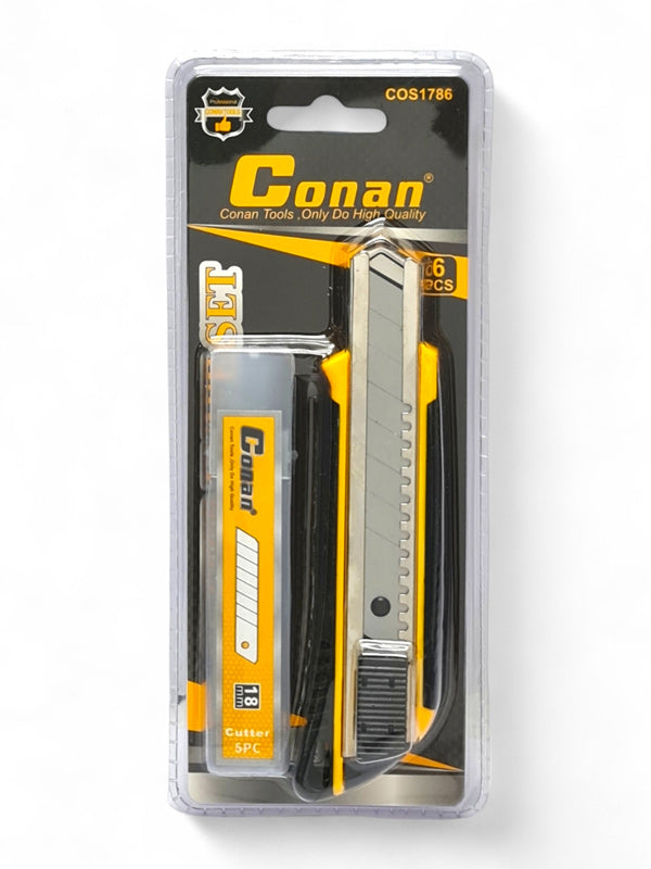 Conan Utility Knife - Includes 5 Extra Blades