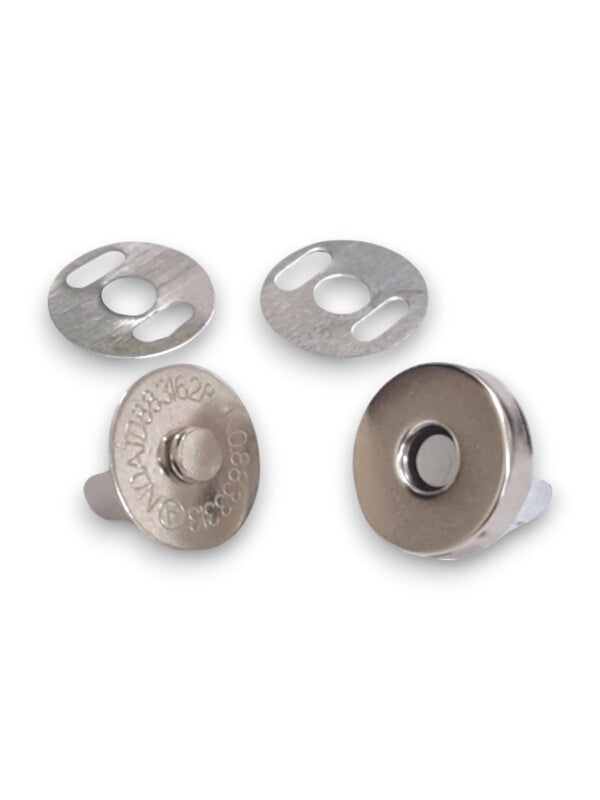 Metal Magnetic Clasp - 14 mm ( Material: Iron ), ±200 Sets