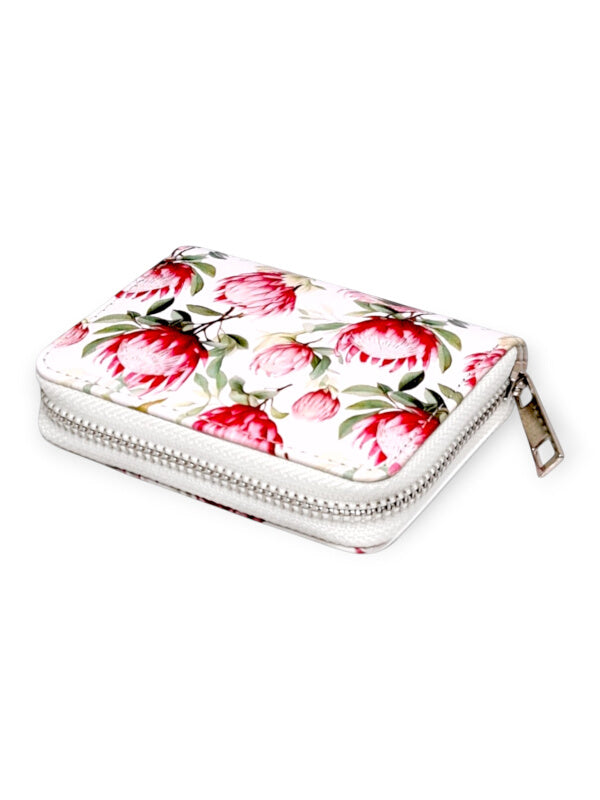 Protea Wallet - WHITE - CAN HOLD CASH AND CARDS - ±9×11×2.5 Cm