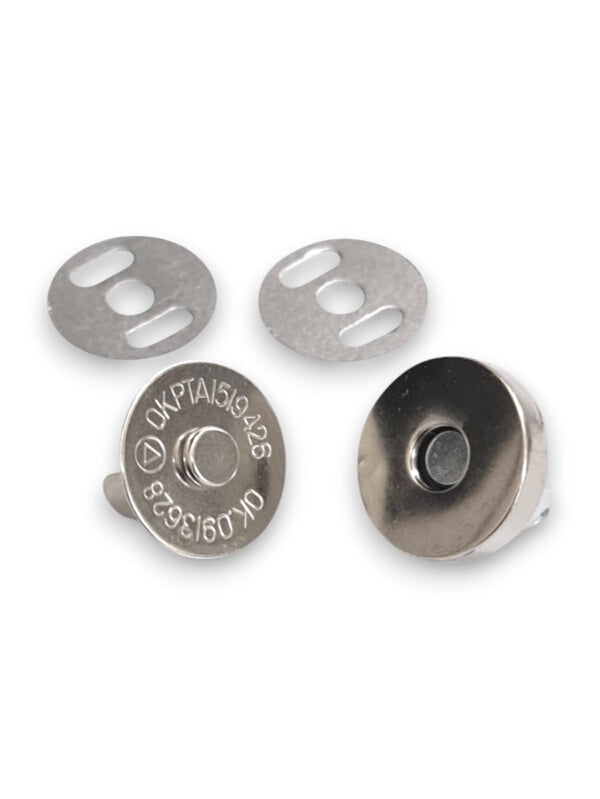 Metal Magnetic Clasp - 18 mm ( Material: Iron ), ±100 Sets