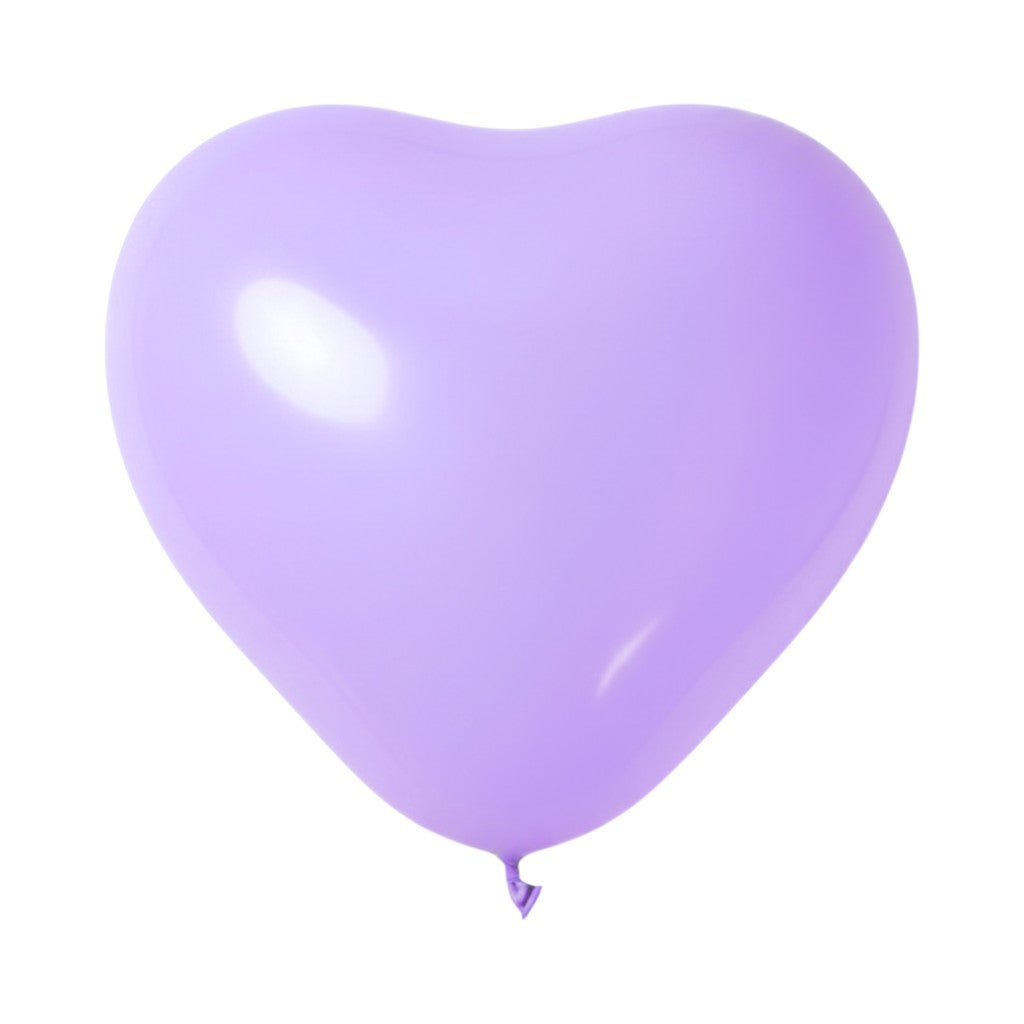 PARTY Balloons - Purple Hearts - 10"