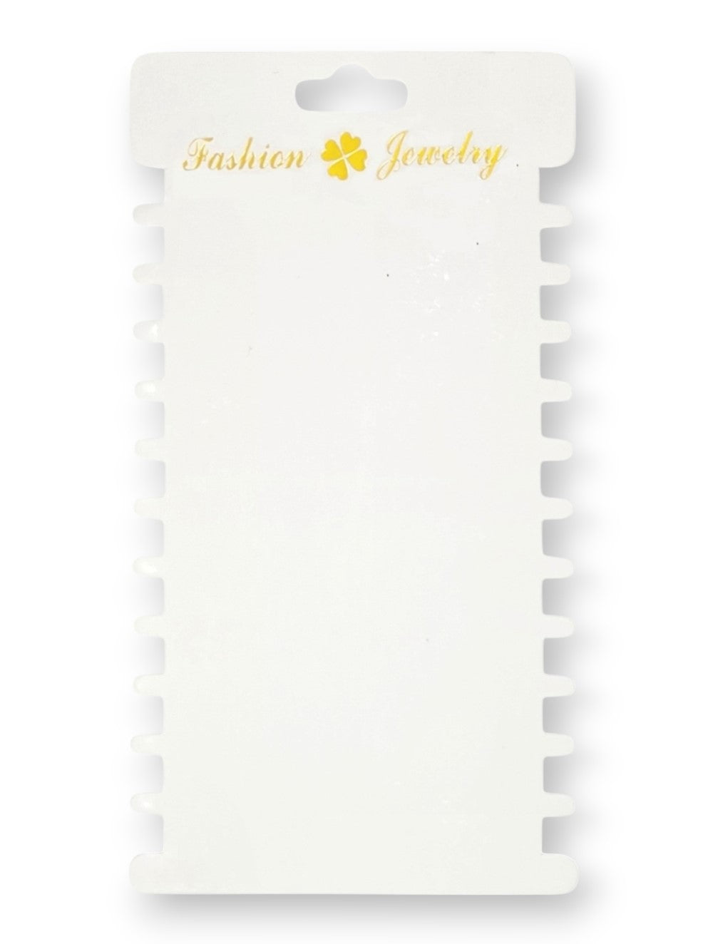 Jewellery Display Tags - Bracelets, White, ±9×17 cm ±50-Piece