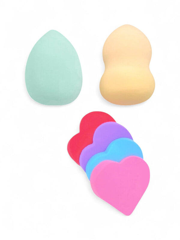 Cosmetic Sponge - Mixed, 6-Piece