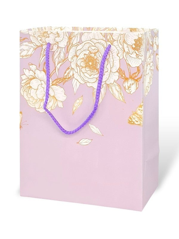 GIFT BAG - Purple - ±23×18×10 Cm