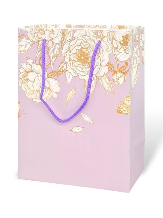 GIFT BAG - Purple - ±23×18×10 Cm