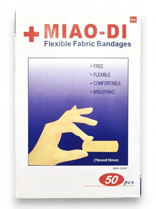Miao - Di Flexible Fabric Bandages - 50-Piece