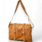 Leather Laptop BAG - TAN - ±30×40×6 Cm
