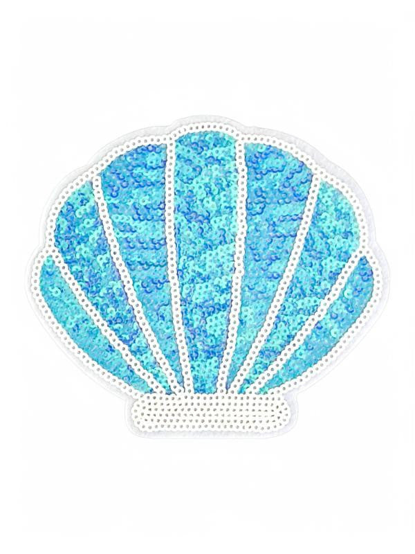 IRON ON PATCH - Seashell - ±12×11 Cm