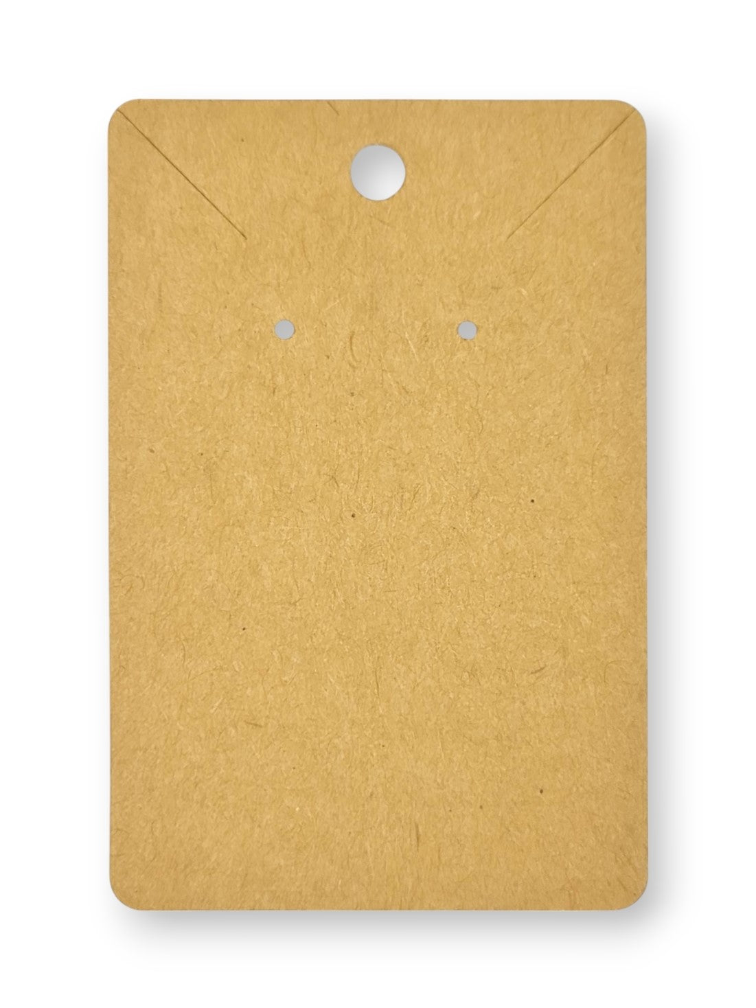 Jewellery Display Tags - Earrings And Necklace, Natural, ±6×9 cm ±200-Piece