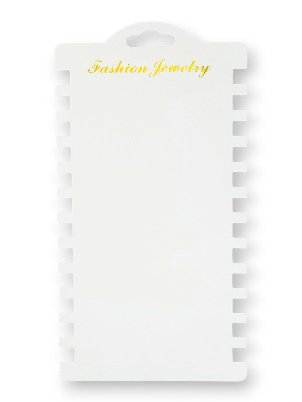 Jewellery Display Tags - Bracelets, White, ±10×20 cm ±50-Piece