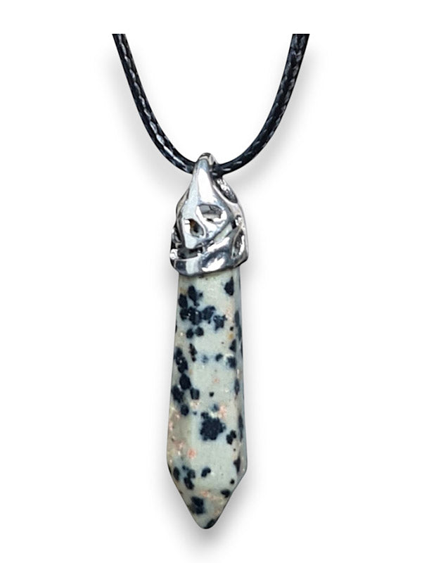 Earth Stone Beads - Hexagon Drop, Jasper