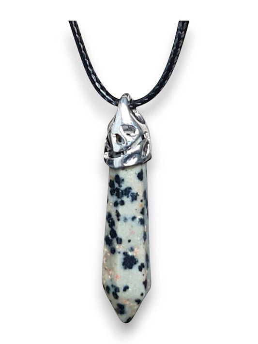 Earth Stone Beads - Hexagon Drop, Jasper