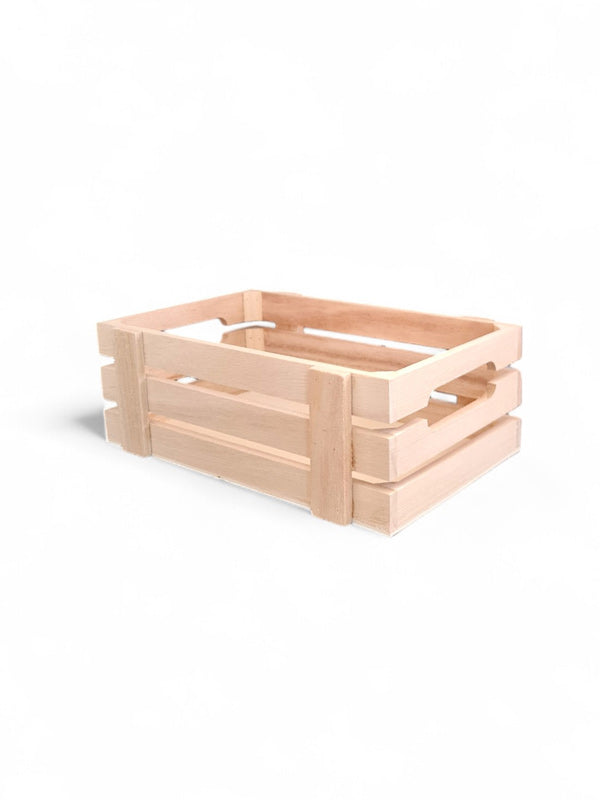 Wooden Craft Tray ±26×16×9 cm