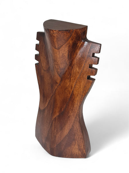 MULTI Necklace STAND WOOD - BROWN