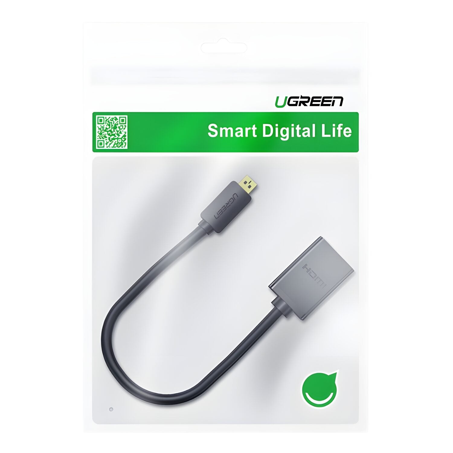 Ugreen 20134-20134 Micro HDMI Male to HDMI Female Adapter - Black - alternate product view 5