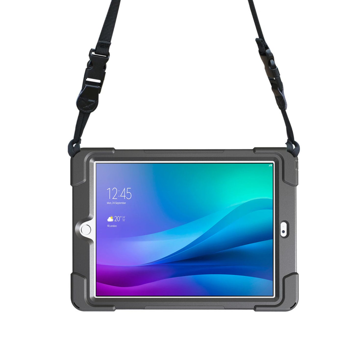 Port Designs Pro Shock 360 Rugged Protective and Rotative Folio for Samsung Galaxy Tab A9+ - Black - alternate product view 6