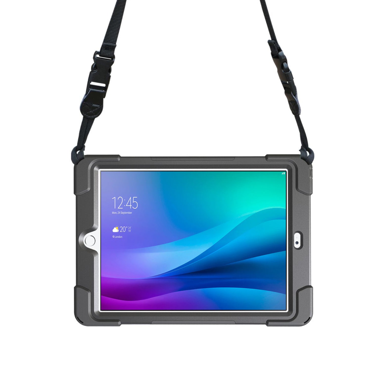 Port Designs Pro Shock 360 Rugged Protective and Rotative Folio for Samsung Galaxy Tab A9+ - Black - alternate product view 6