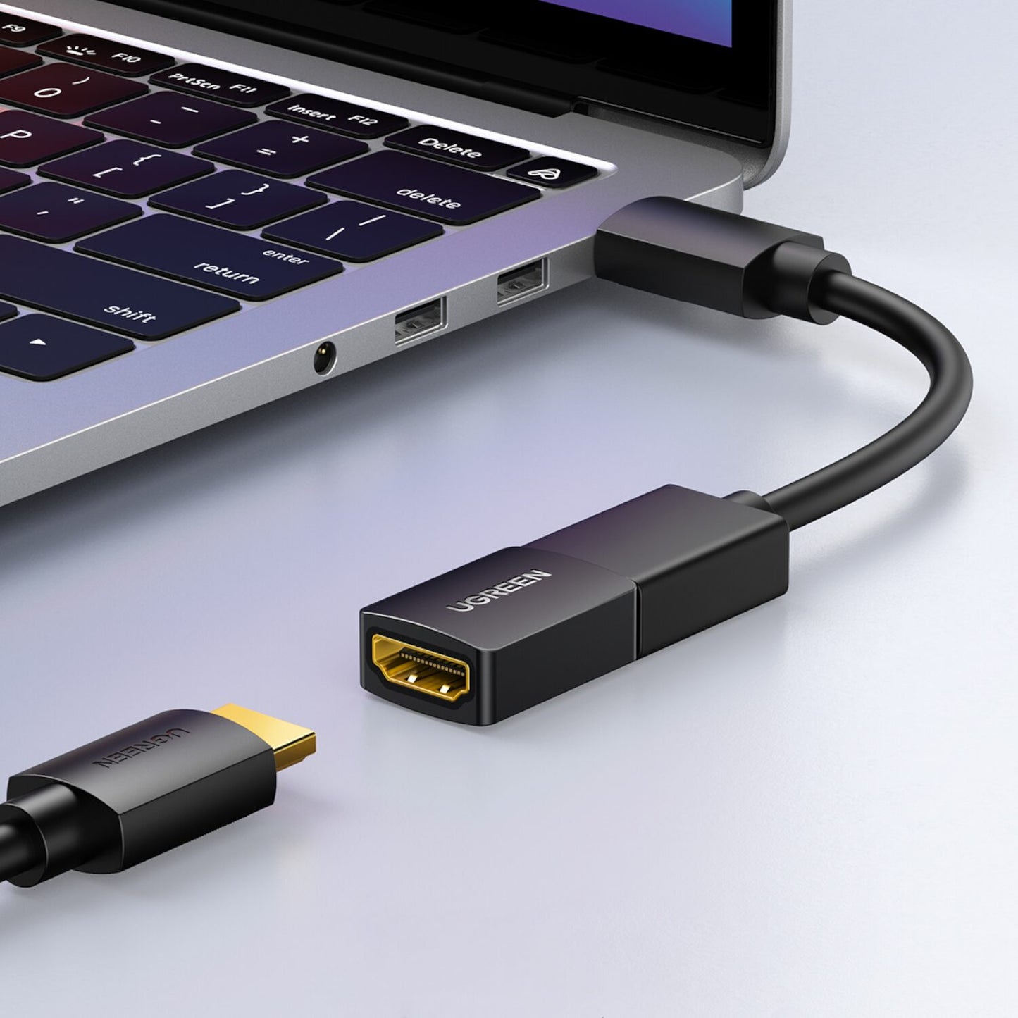 Ugreen 20107-20107 HDMI Female to Female Adapter - Black - alternate product view 6