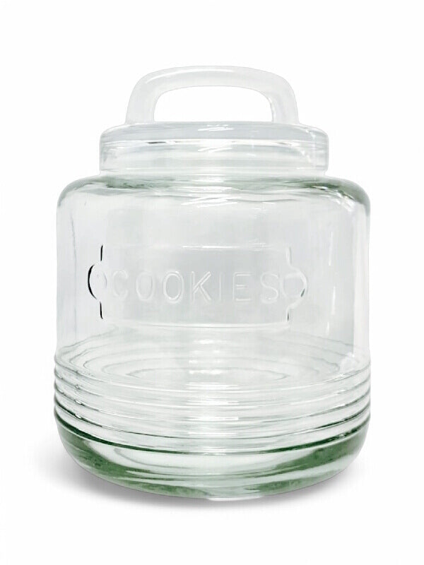 GLASS JAR - Storage Cookie JAR - 4L - ±200×190 Mm