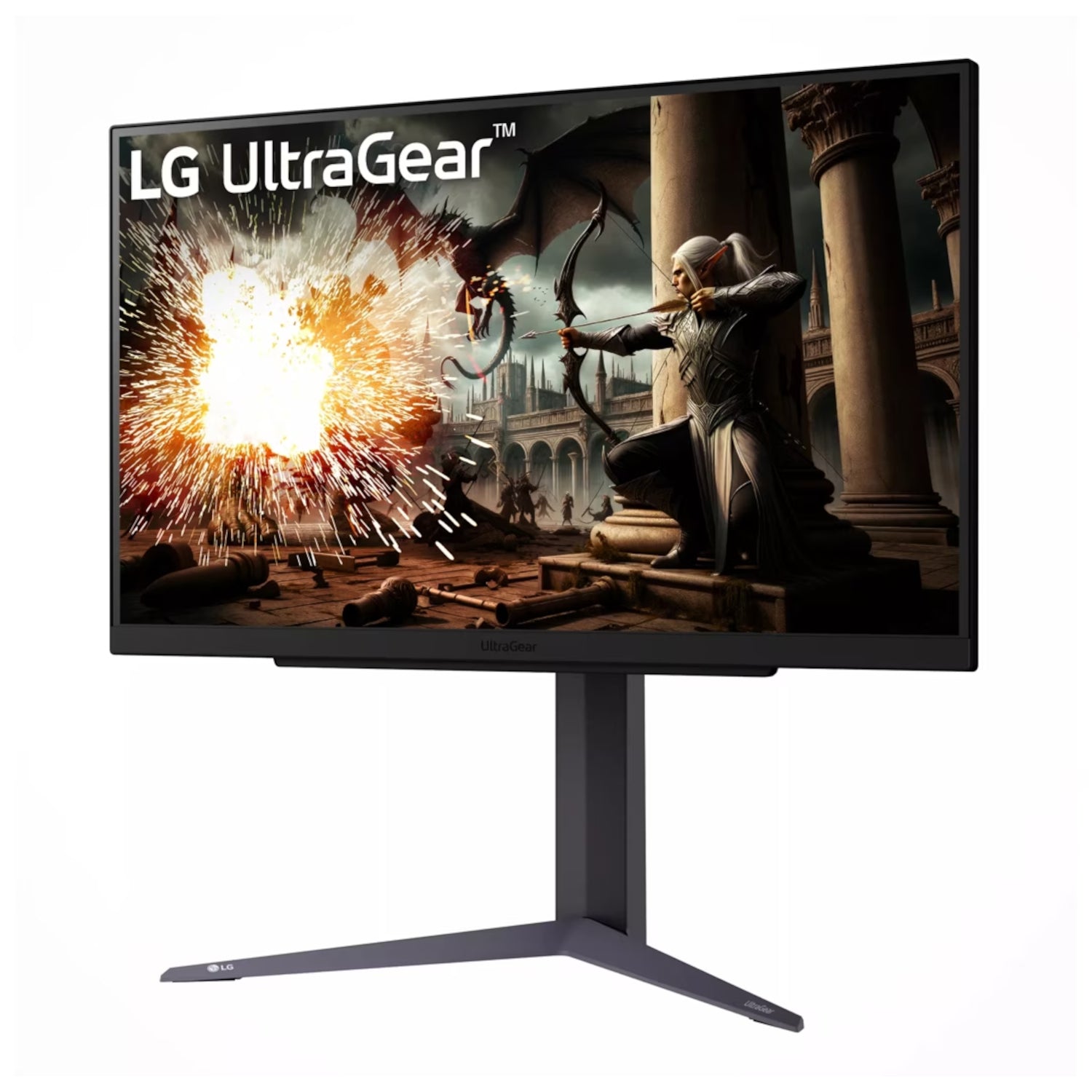LG UltraGear 27" QHD IPS Gaming 180/18Hz Overclock 1ms - alternate product view 3