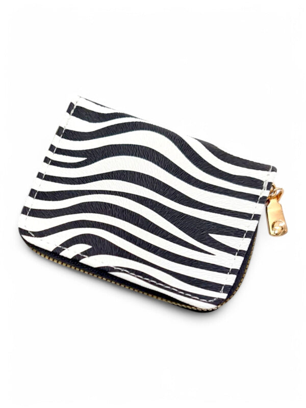 Wallet - ZEBRA - CAN HOLD CARDS - ±8.5×11×2.5 Cm - Image 2