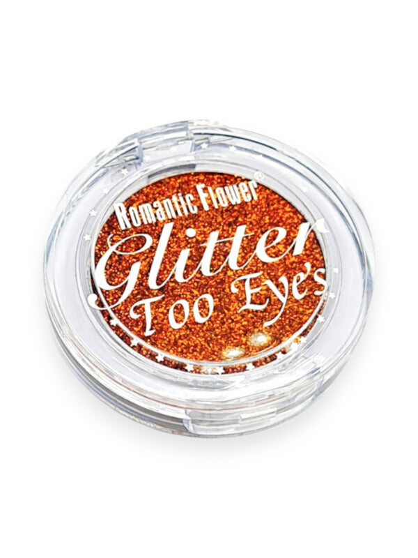 Romantic Flower - Eye Glitter, Orange - Image 2