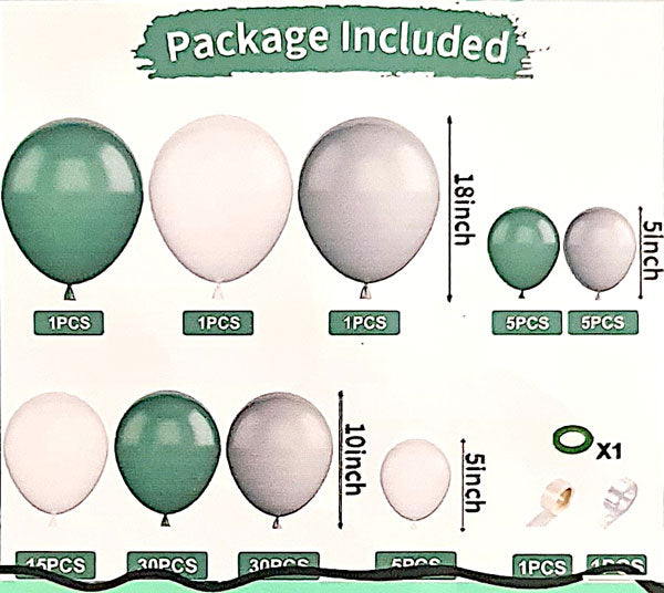 Party Balloon Garland Set - Image 2