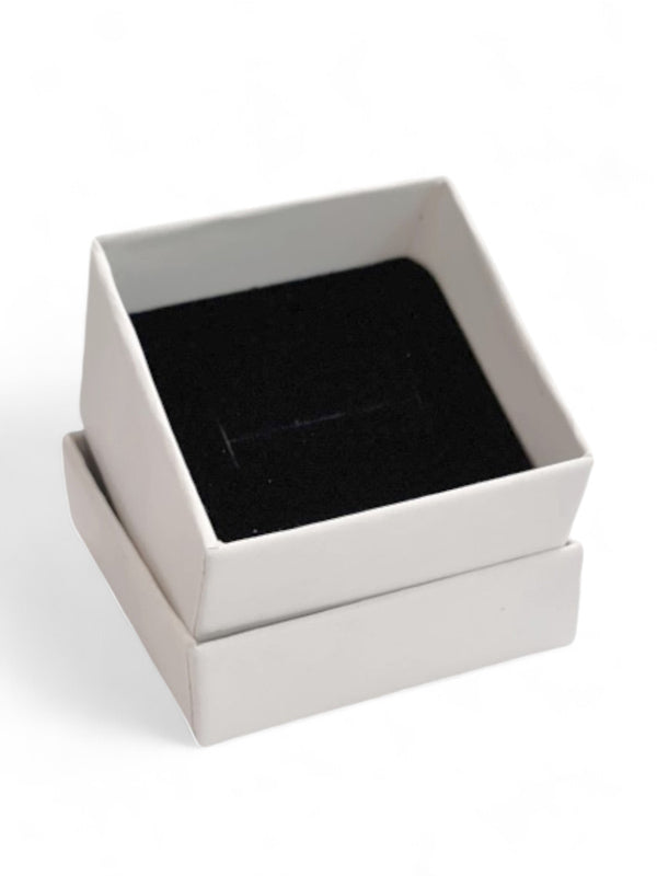 Ring Box - White ±3.8×5×5 cm - Image 2