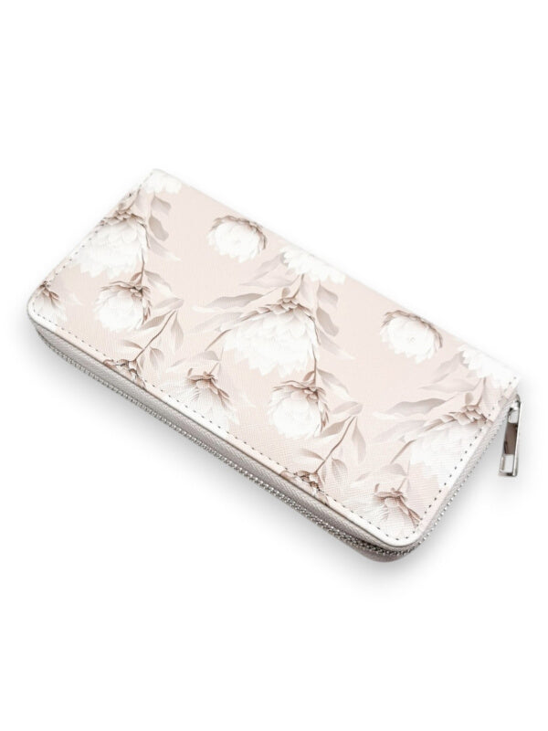 Protea Wallet - CAN HOLD CASH AND CARDS - Antique WHITE - ±10×19.5×2.5 Cm - Image 2