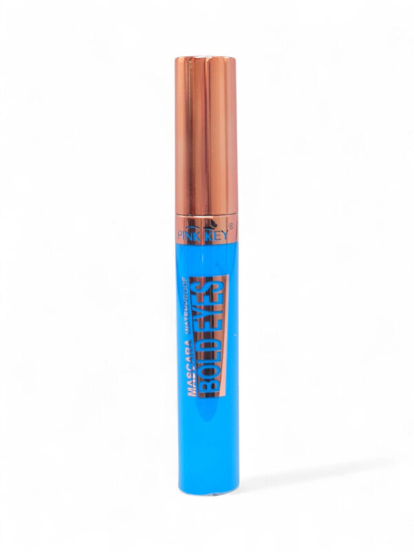 Pink Key - Waterproof Mascara, Classic Bold Eyes, Blue - Image 2