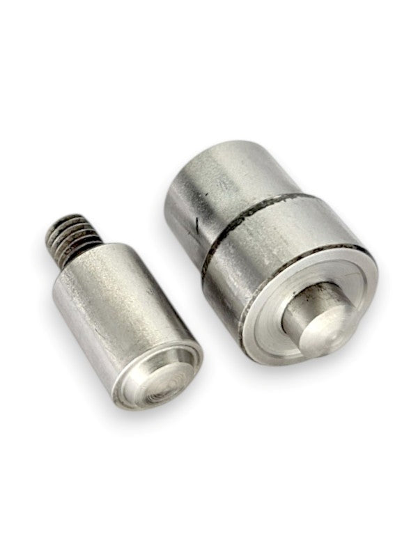 Eyelet Mould - Silver, 10 mm, 2-Piece Set - Image 2