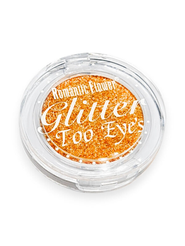 Romantic Flower - Eye Glitter, Light Orange - Image 2