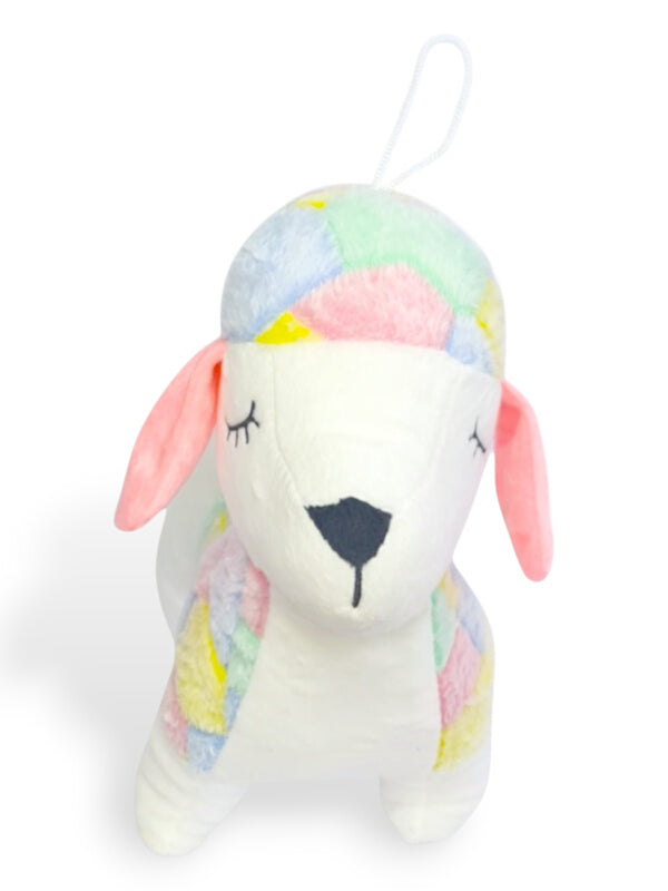 Kids Soft Toy - Dog, White, ±25×24 cm - Image 2