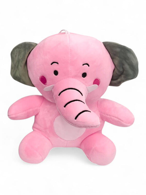 Kids Soft Toy - Pink, Elephant, ±22×24 cm - Image 2