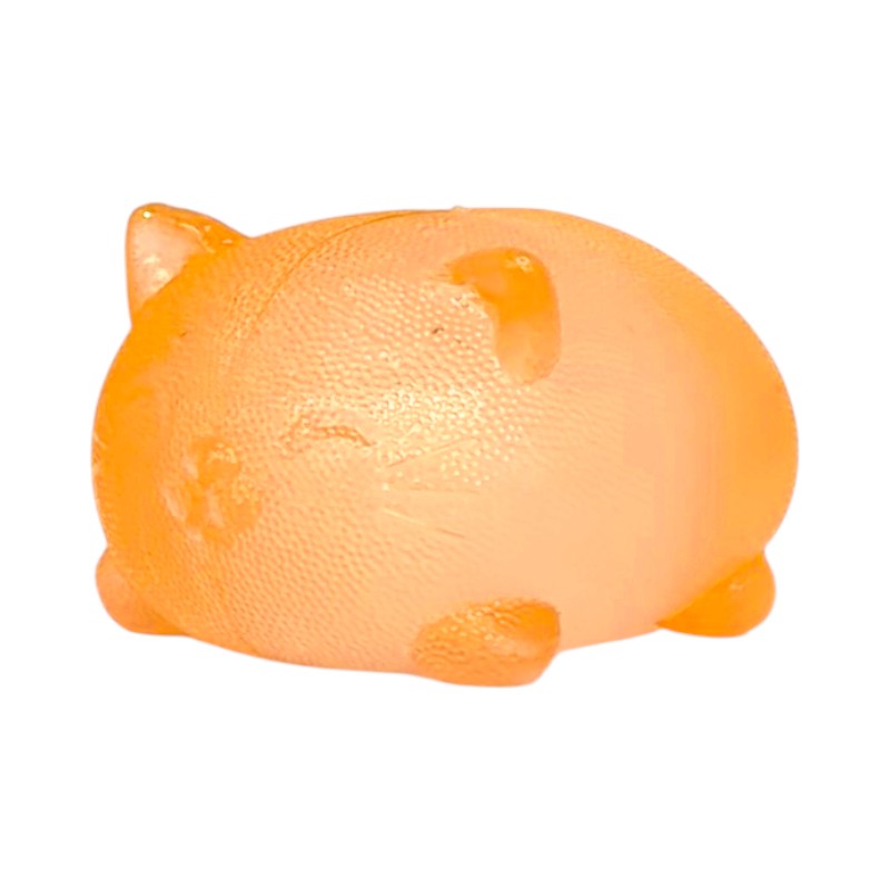Squeeze TOY - CAT - Orange - Image 2