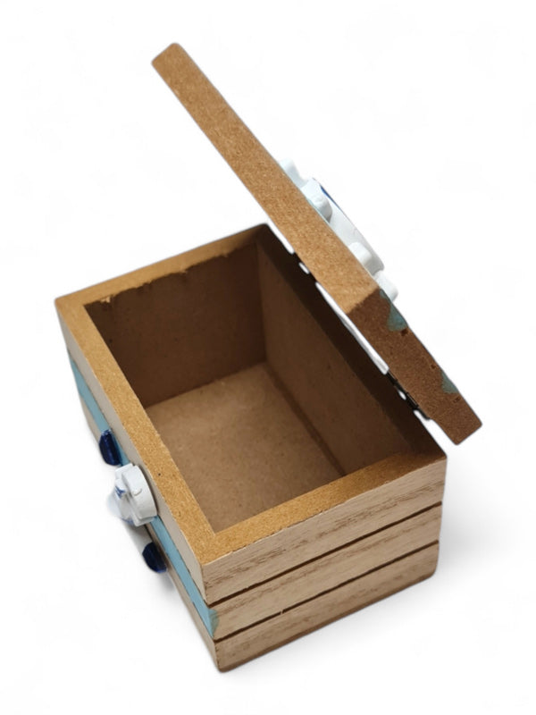 Nautical Treasure Box - Natural ±9×5.6×5.5 cm - Image 2