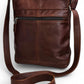 Leather SLING BAG - LARGE - BROWN ±29×23×7 Cm - Image 2