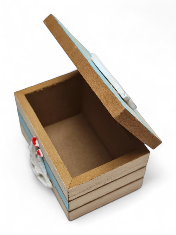 Nautical Treasure Box - Natural ±9×5.6×5.5 cm - Image 2