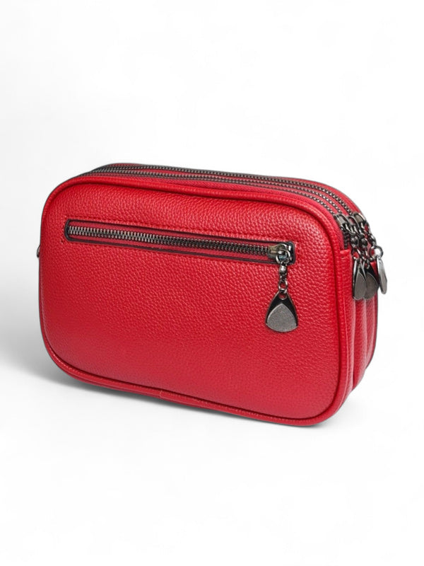 Ladies Bag - Red ±15×22×6 cm - Image 2