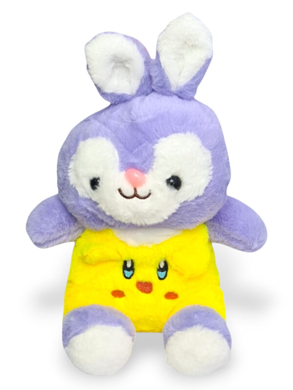Kids Soft Toy - Bunny, Yellow, ±28×12 cm - Image 2
